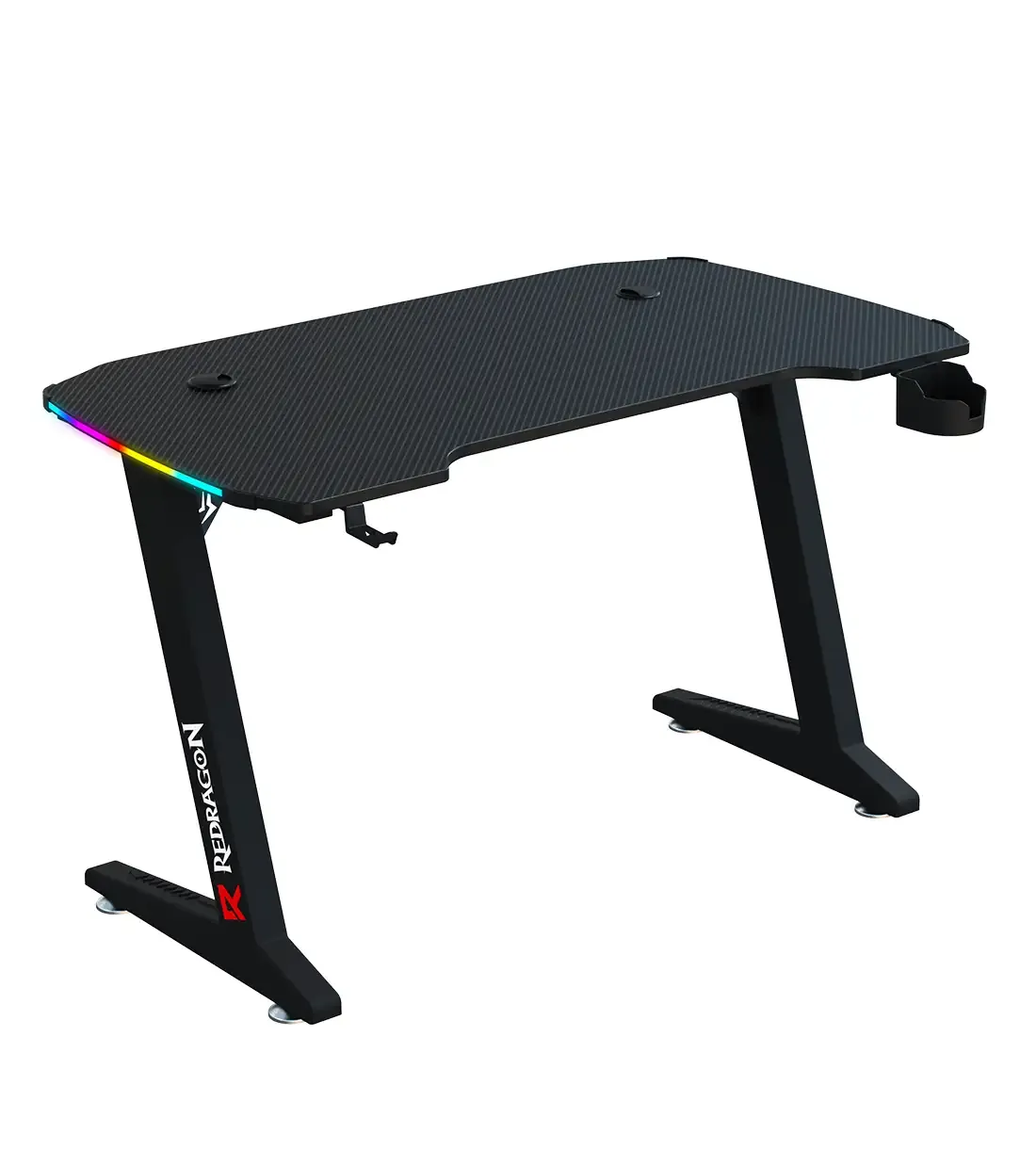 میز کامپیوتر گیمینگ ردراگون مدل GD-3111BK 140cm RGB — مشکی | عماد رایان میز کامپیوتر گیمینگ ردراگون مدل GD-3111BK 140cm RGB — مشکی
