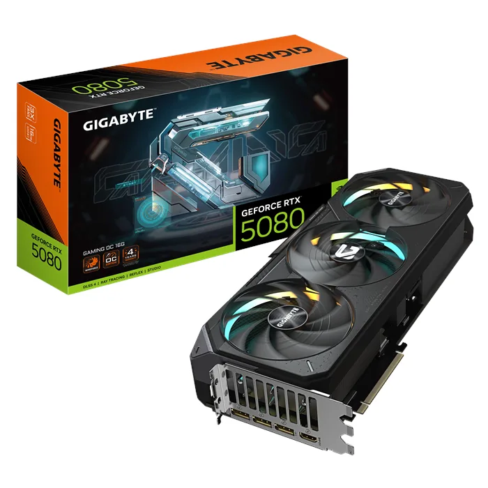 کارت گرافیک گیگابایت GeForce RTX 5080 GAMING OC 16GB — | عماد رایان کارت گرافیک گیگابایت GeForce RTX 5080 GAMING OC 16GB —