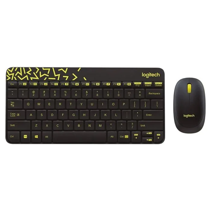 کیبورد و ماوس بیسیم لاجیتک مدل MK240 — مشکی | عماد رایان کیبورد و ماوس بیسیم لاجیتک مدل MK240 — مشکی