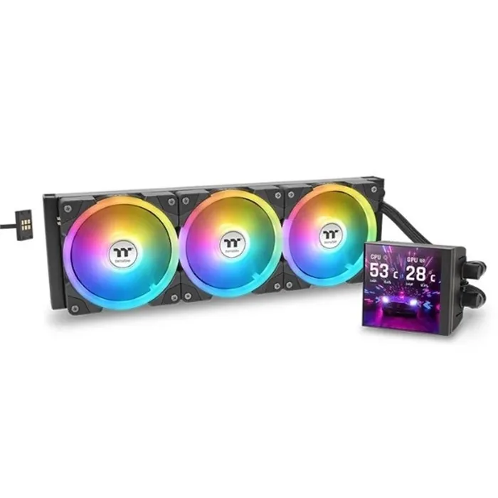 خنککننده پردازنده ترمالتیک مدل MAGFloe 360 Ultra ARGB Sync AIO — مشکی | عماد رایان خنککننده پردازنده ترمالتیک مدل MAGFloe 360 Ultra ARGB Sync AIO — مشکی