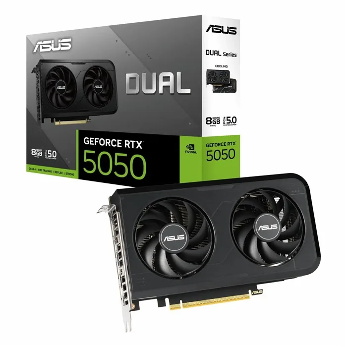کارت گرافیک ایسوس کارت گرافیک ایسوس Dual GeForce RTX™ 5050 8GB GDDR6 OC — | عماد رایان کارت گرافیک ایسوس کارت گرافیک ایسوس Dual GeForce RTX™ 5050 8GB GDDR6 OC —