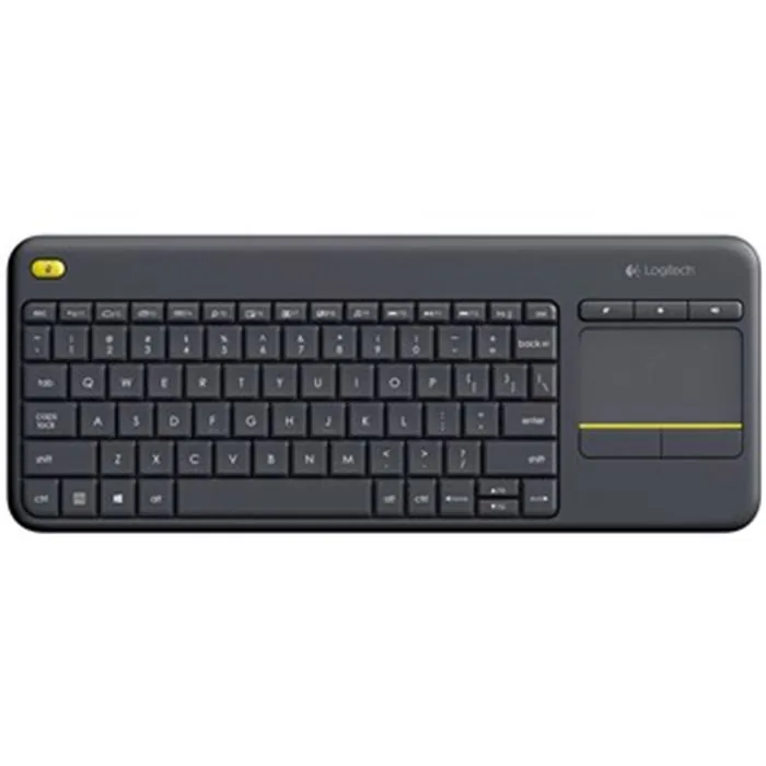 کیبورد بیسیم لاجیتک مدل K400 Plus — مشکی | عماد رایان کیبورد بیسیم لاجیتک مدل K400 Plus — مشکی