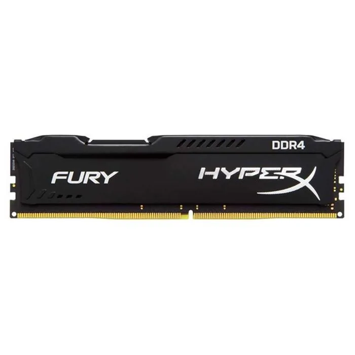 رم دسکتاپ DDR4 تک کاناله 3200 مگاهرتز کینگستون مدل HyperX Fury Black ظرفیت 16 گیگابایت — | عماد رایان رم دسکتاپ DDR4 تک کاناله 3200 مگاهرتز کینگستون مدل HyperX Fury Black ظرفیت 16 گیگابایت —
