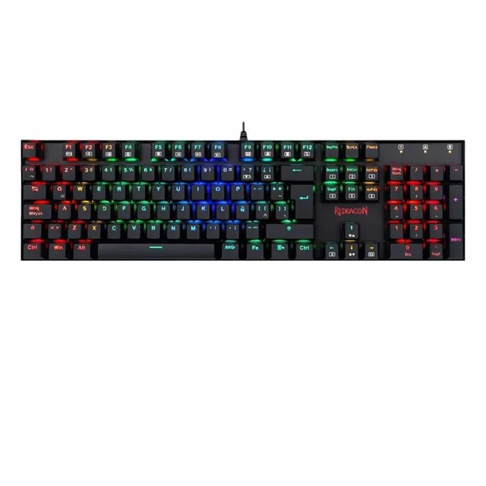 کیبورد مخصوص بازی ردراگون مدل K551 MITRA RGB — | عماد رایان کیبورد مخصوص بازی ردراگون مدل K551 MITRA RGB —