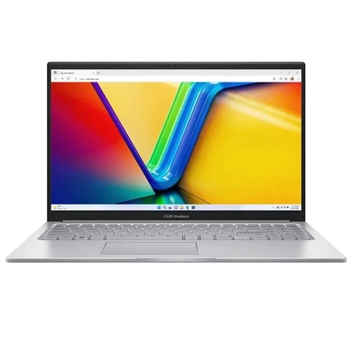لپ تاپ ایسوس Vivobook A1504VA پردازنده Core i5 1334U رم 8GB حافظه 512GB — نقرهای | عماد رایان لپ تاپ ایسوس Vivobook A1504VA پردازنده Core i5 1334U رم 8GB حافظه 512GB — نقرهای