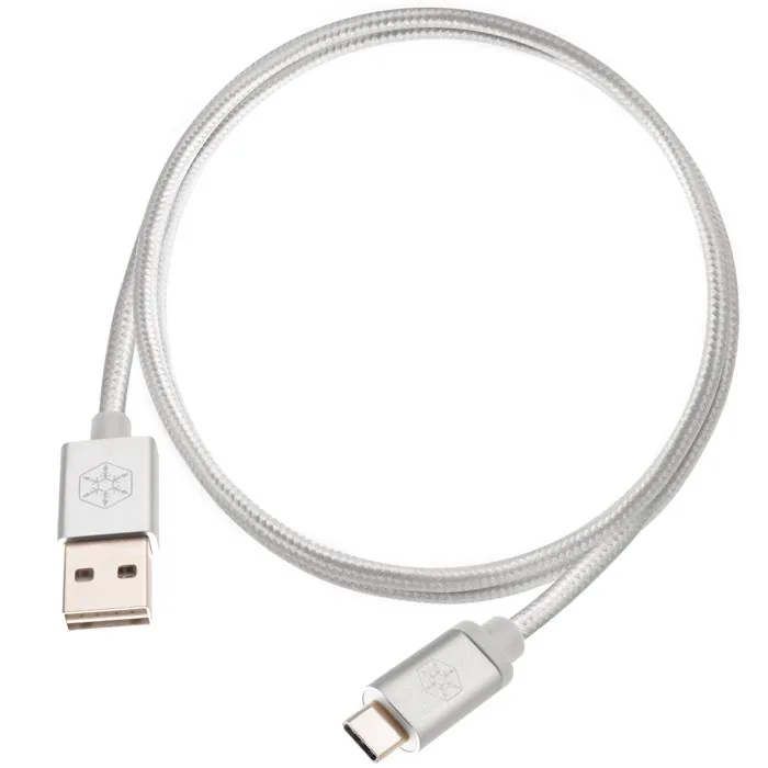 کابل تبدیل USB به USB-C سیلوراستون مدل CPU04S طول 1 متر — | عماد رایان کابل تبدیل USB به USB-C سیلوراستون مدل CPU04S طول 1 متر —