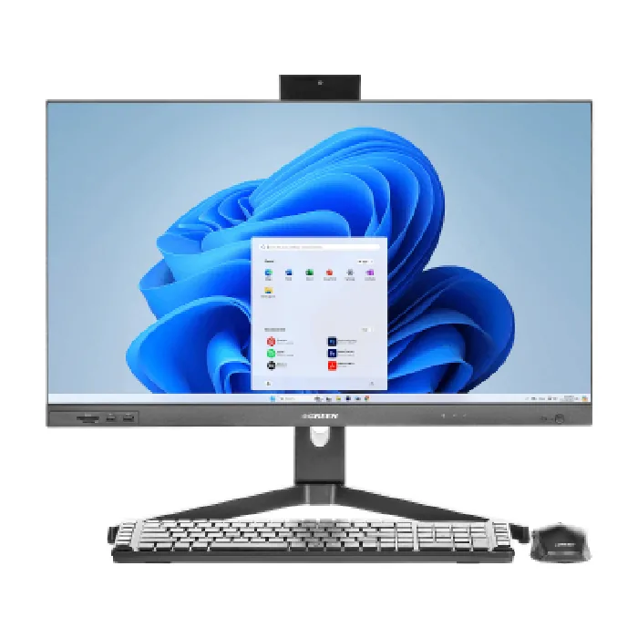 کامپیوتر All in One گرین GT627 - Core i5 12400 16GB 512GB — مشکی | عماد رایان کامپیوتر All in One گرین GT627 - Core i5 12400 16GB 512GB — مشکی