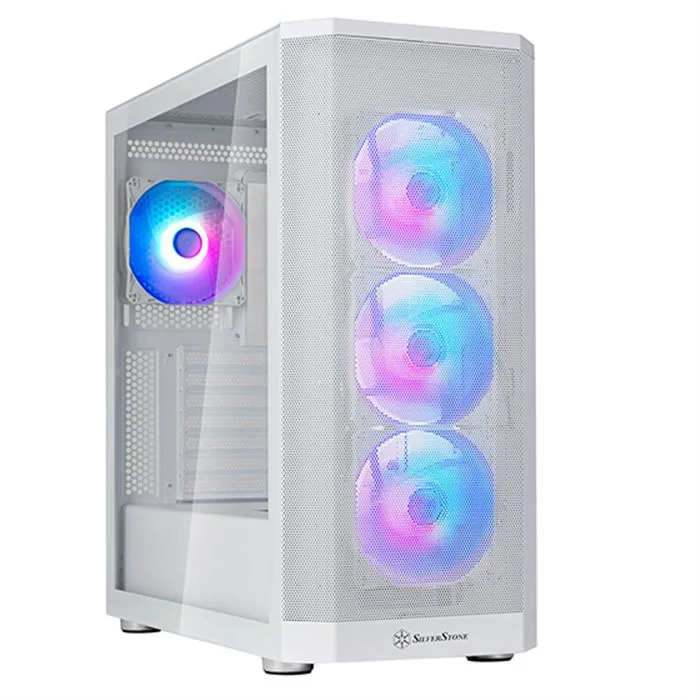کیس سیلوراستون سفید Case SilverStone FARA 514X — | عماد رایان کیس سیلوراستون سفید Case SilverStone FARA 514X —