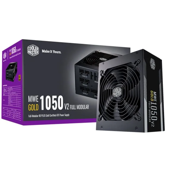 پاور کولر مستر مدل MWE GOLD 1050 V2 Gold Full Modular — | عماد رایان پاور کولر مستر مدل MWE GOLD 1050 V2 Gold Full Modular —