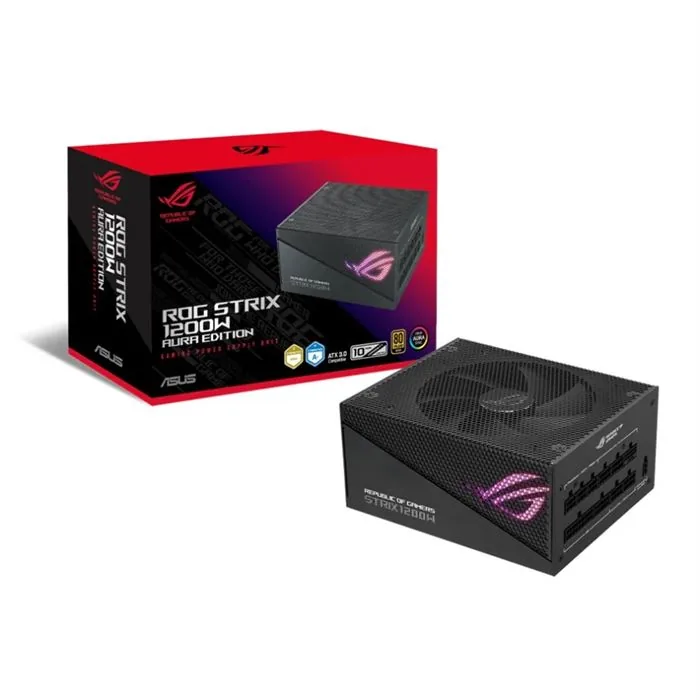 پاور ایسوس Power Asus ROG STRIX 1200W Gold Aura Edition — مشکی | عماد رایان پاور ایسوس Power Asus ROG STRIX 1200W Gold Aura Edition — مشکی