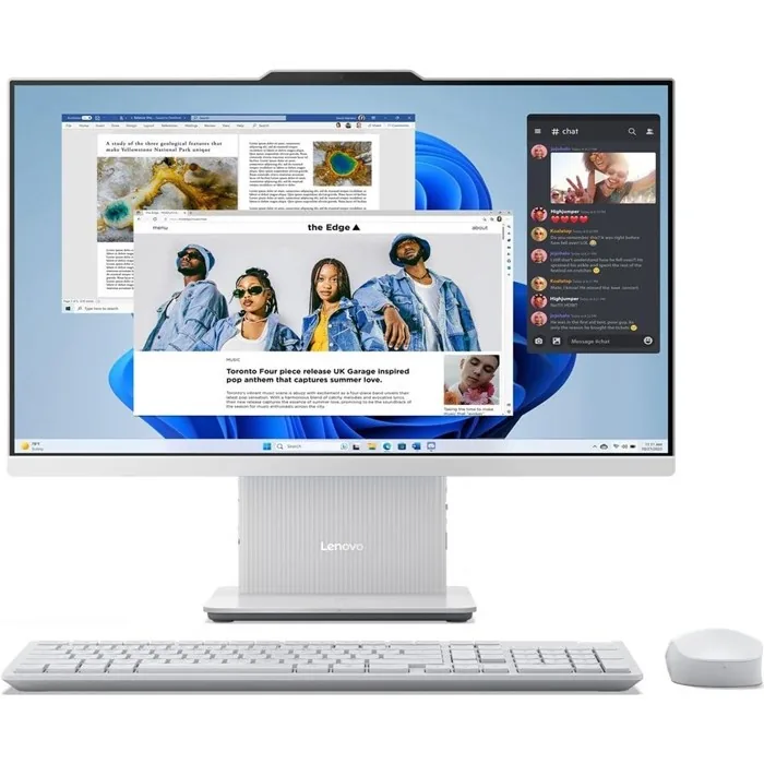 کامپیوتر All in one لنوو مدل IdeaCentre A390 Intel Core i5 13420H 8GB 512GB SSD Intel Graphic Touch — خاکستری | عماد رایان کامپیوتر All in one لنوو مدل IdeaCentre A390 Intel Core i5 13420H 8GB 512GB SSD Intel Graphic Touch — خاکستری