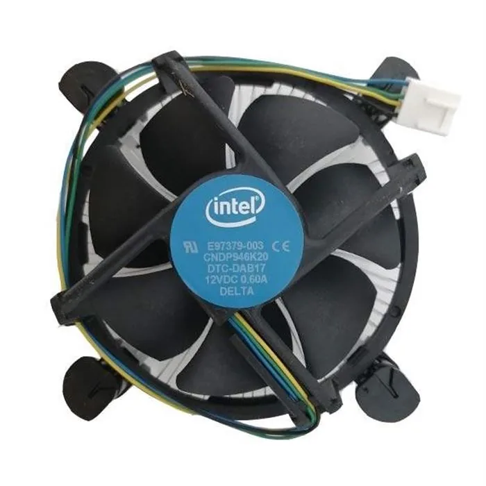 فن پردازنده اینتل سوکت Fan Intel LGA 775 — مشکی | عماد رایان فن پردازنده اینتل سوکت Fan Intel LGA 775 — مشکی